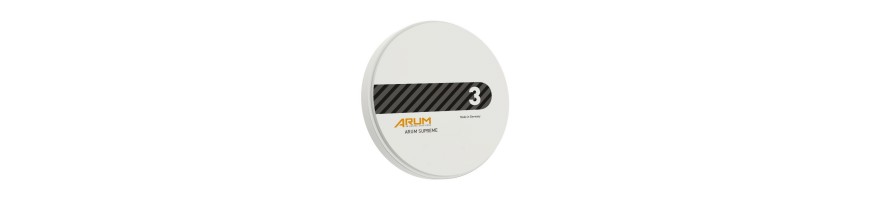 ARUM SUPREME zirkonové disky vysokotransparentní 98mm 1100MPa