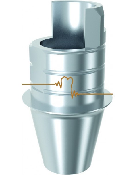 ARUM Ti-baze kompatibilní s DENTIUM® NR Line NR neindexovaný pro můstky