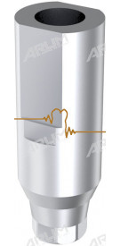 ARUM Laboratorní skenovací abutment kompatibilní s SWEDEN & MARTINA® KOHNO 3.8 / SHELTA / PREMIUM 3.8 PREMIUM ONE