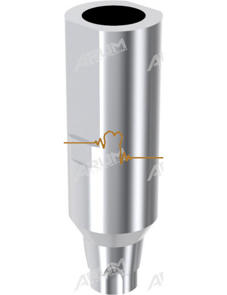 ARUM Laboratorní skenovací abutment kompatibilní s BTI® INTERNA® 4.1 UNIVERSAL/5.5 WIDE