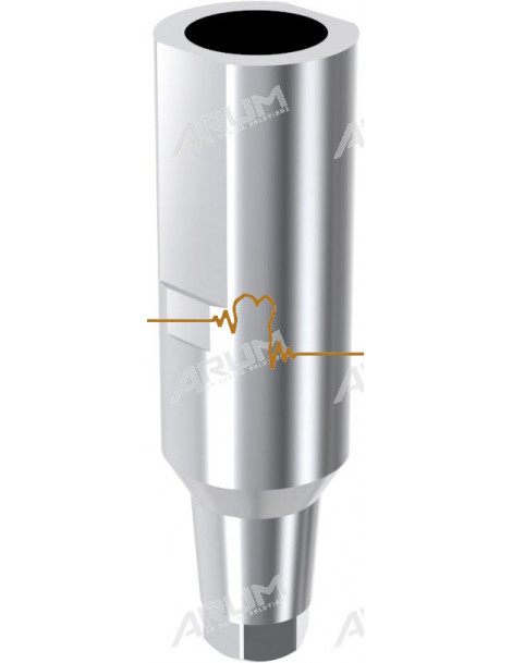 ARUM Laboratorní skenovací abutment kompatibilní s GLOBAL D® TEKKA