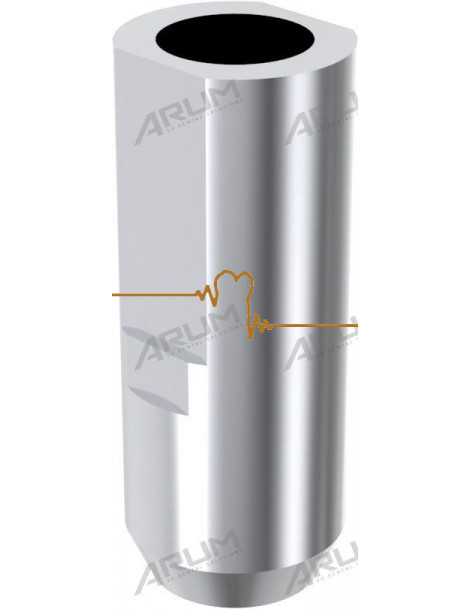 ARUM Laboratorní skenovací abutment kompatibilní s Zimmer® Spline A 3.75