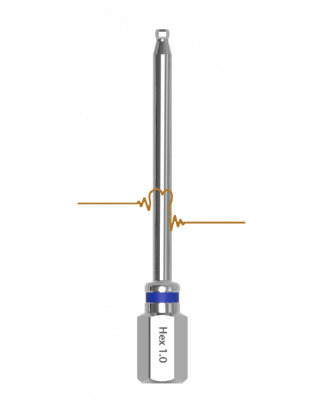 ARUM iPen Laboratorní šroubovák - Hex 1.0 - modrý