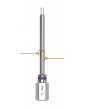 ARUM iPen Laboratorní šroubovák - Hex 1.2 - fialový
