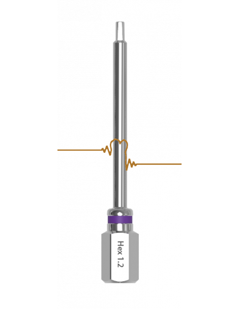 ARUM iPen Laboratorní šroubovák - Hex 1.2 - fialový