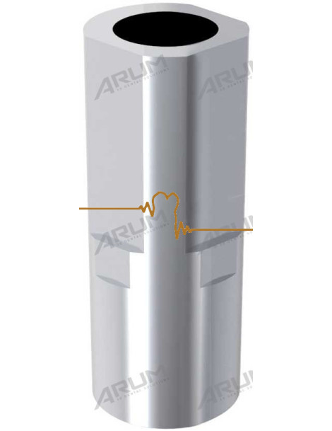 ARUM Laboratorní skenovací abutment kompatibilní s STRAUMANN®MULTIUNIT BL SCANBODY (NC)D4.5