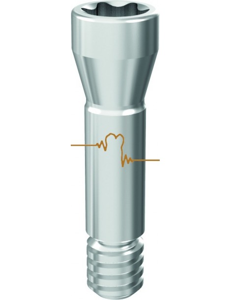 ARUM Šroub kompatibilní s STRAUMANN® Bone Level® 4.1/4.8(RC)