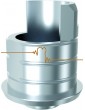 ARUM Ti-baze kompatibilní s NOBEL BIOCARE® Replace Select™ NP 3.5 neindexovaný pro můstky