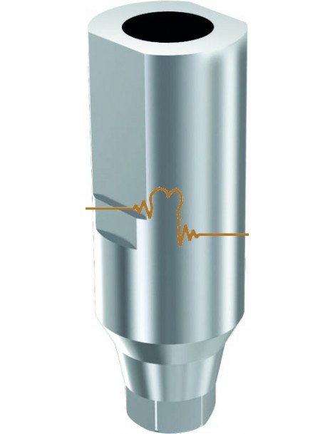 ARUM Laboratorní skenovací abutment kompatibilní s OSSTEM® GS (TS) Mini